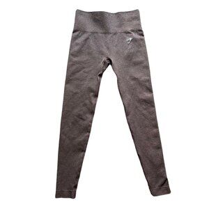Gymshark Brown Seamless Leggings Size Small